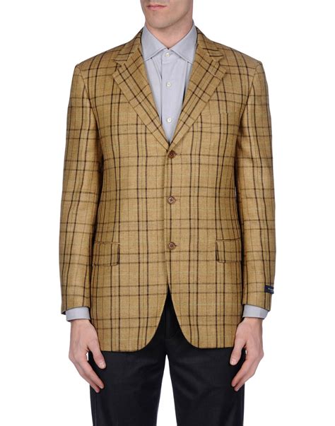 burberry wool mens blazer